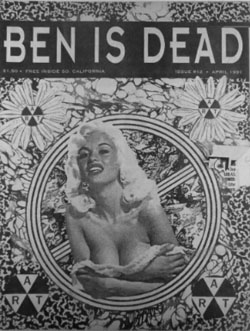 Ben is Dead punk 1990s era vintage zine
