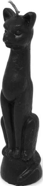 Black cat candle