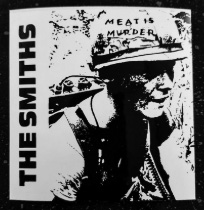 The Smiths Meat is Murder cloth sew on patch.
