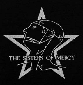 The Sisters of Mercy star man logo patch