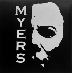 Michael Myers cloth sew on patch.