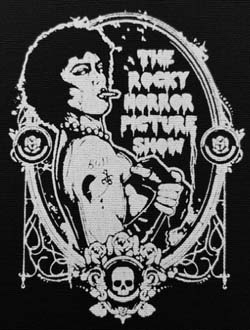 Rocky Horror Frankenfurter cloth sew on patch