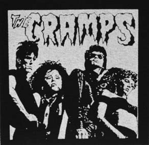 The Cramps band sew on patch