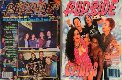 Flipside punk newsprint vintage zine