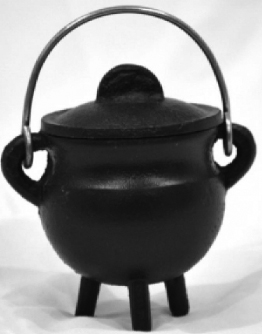 3 inch Cast iron cauldron