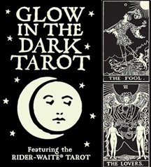Glow in the Dark Rider Waite tarot deck