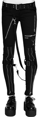 Ipso Facto Women's Gothic & Punk Pants & Shorts