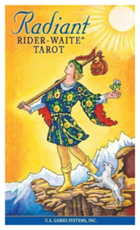 Radiant Rider Waite tarot deck with art by Pamela Coleman Smith