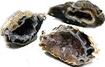 Geode necklace