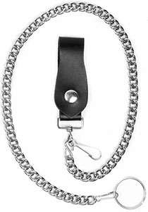 24 inch wallet chain with claw hook