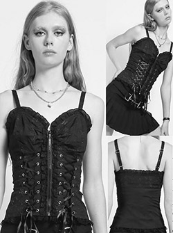 Tripp NYC double lace up corset top