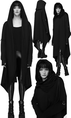 Killstar Assassins hooded mens black hoodie