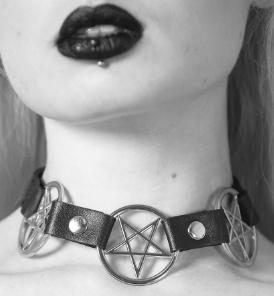 Killstar - Aubrey Heart Black - Choker