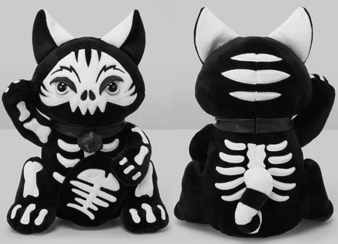 Killstar Maneki-Neko Exo Rift plush toy