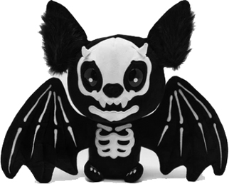 Killstar Vampir Xray glow plush toy