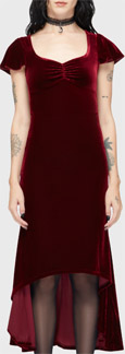 Killstar Hadean Muse red velvet dress