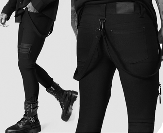 Killstar Hecate Fury black trousers