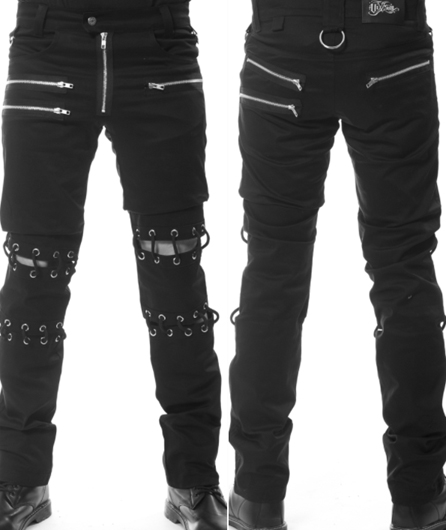 Vixxsin Icebreaker Pants Mens Black Goth Emo Punk