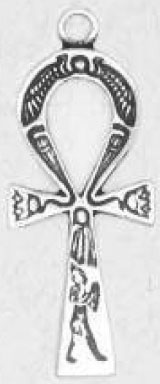 Nirvana pewter Egyptian Ankh pendant