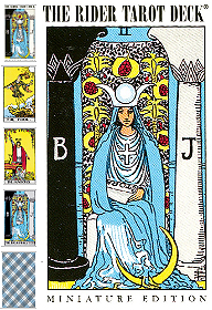 Mini Rider Waite tarot deck