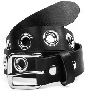 Mascorro Leather large grommet 1 2/2 inch wide leather belt