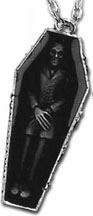 Alchemy of England fine English pewter Nosferatu's Rest pendant