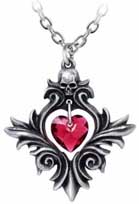 Alchemy fine English pewter Bouquet of Love pendant necklace