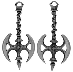 Nirvana pewter labrys pendant