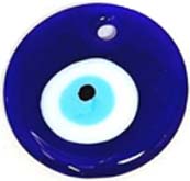 4cm Evil eye wall hanging or necklace