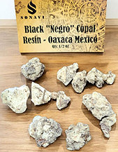 Black copal Oxaca resin 1/2 ounce