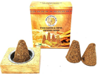 Peruvian copal and palo santo incense cones