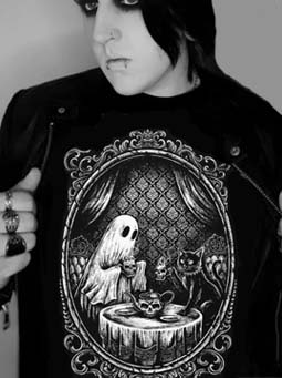 Vampire Freaks Ghostly Tea Time t-shirt