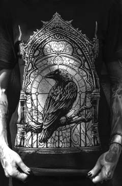 Vampire Freaks Cathedral Crow t-shirt
