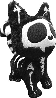Vampire Freaks Skelekitty plush toy