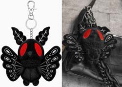 Vampire Freaks plush Mothman keychain