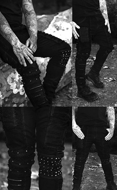 Vampire Freaks black Devastator unisex pant