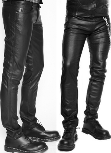 Ipso Facto Men's Gothic, Industrial, Steampunk, Punk, Cosplay Pants