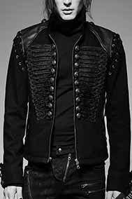 Punk Rave military style men's jacket